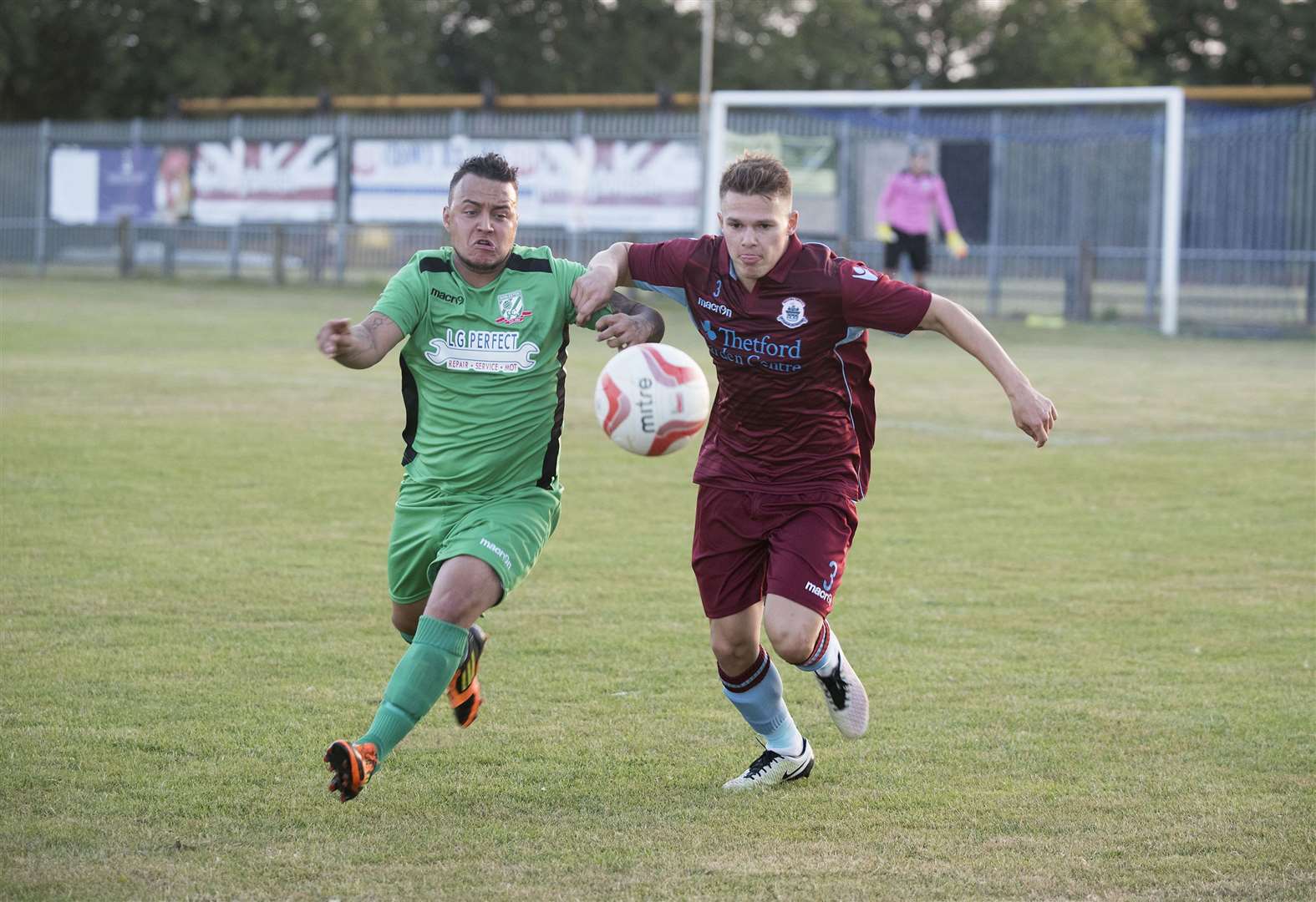Football - Thetford Town v Gorleston.Alex McIntosh.Picture Mark Westley. (12704462)