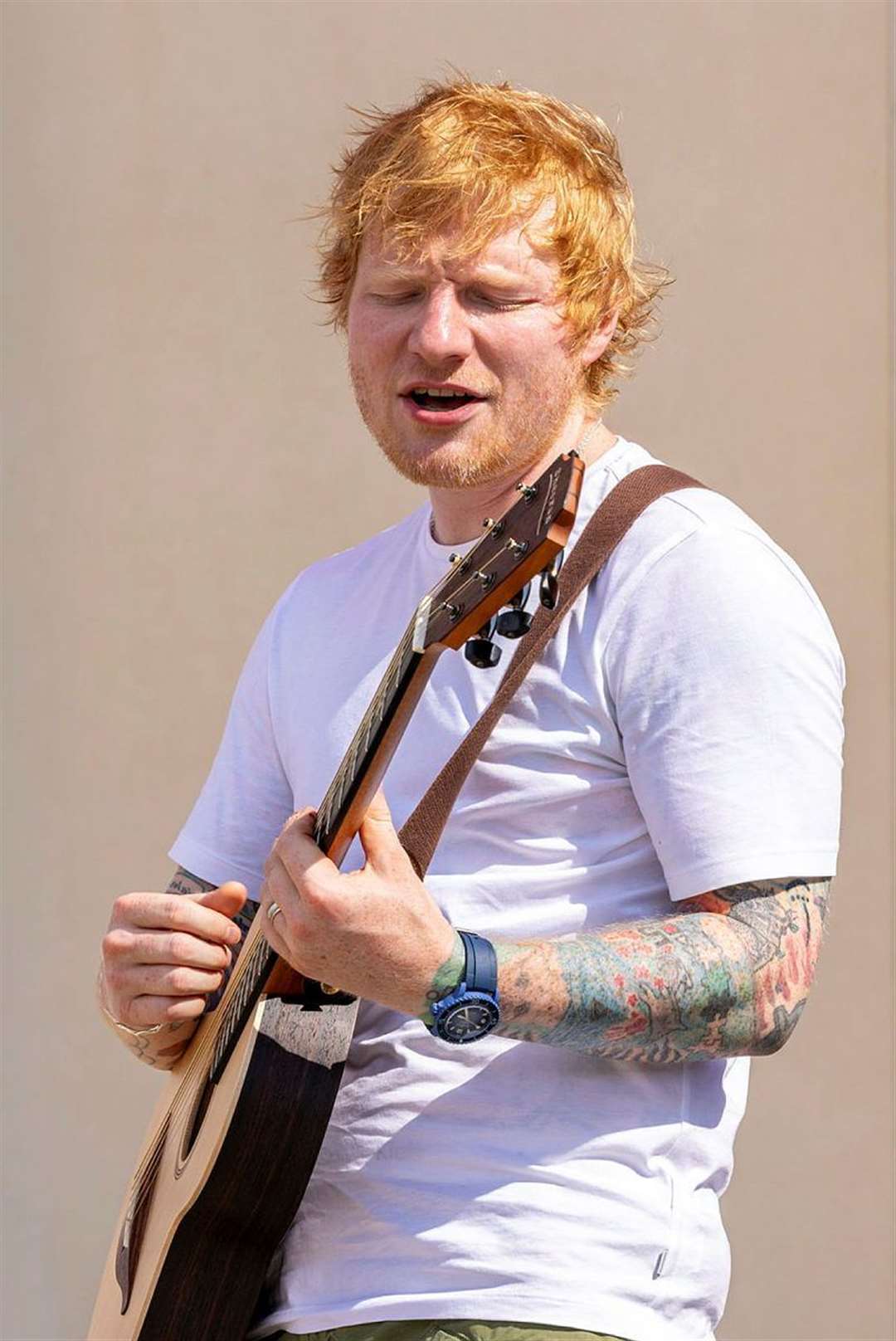 All-round nice guy Ed was in Cyprus at the end of last year. Picture: MoD
