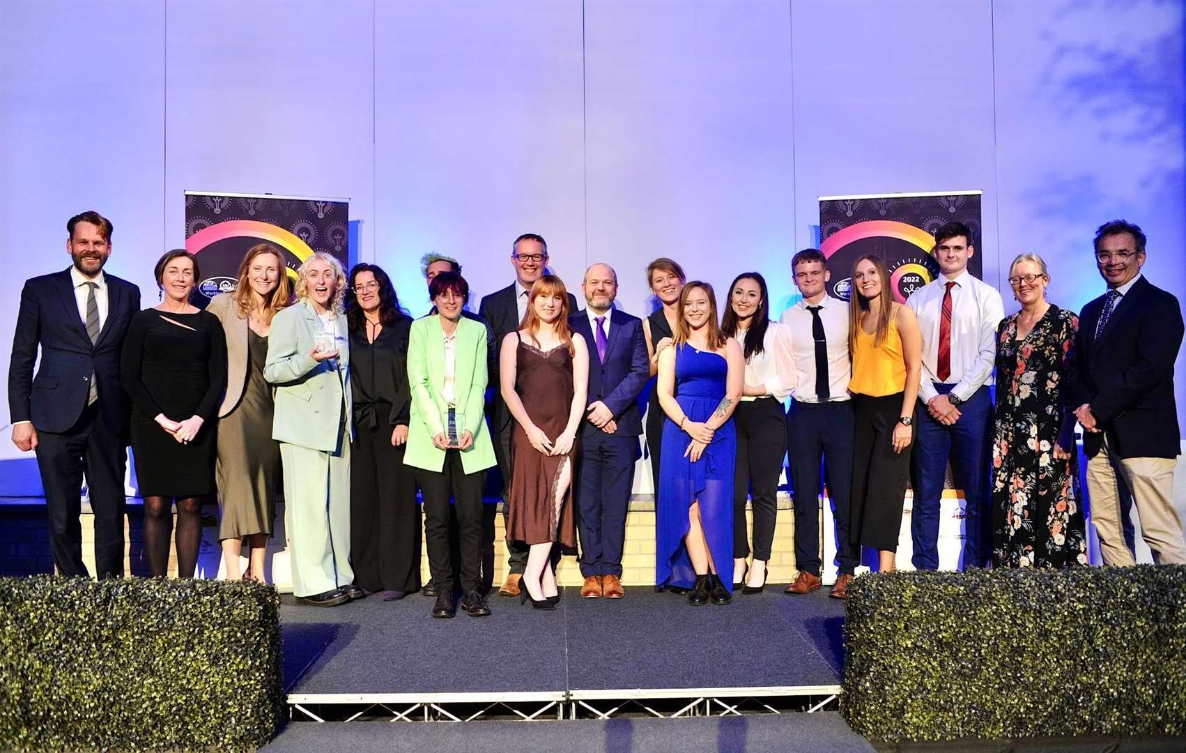 All the winners at the recent awards ceremony