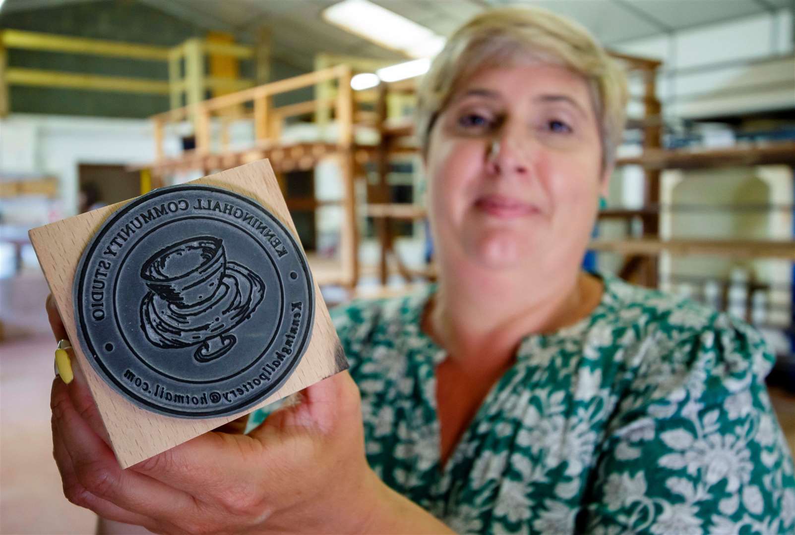 Angela Lane, a novice potter herself, wanted a space where people of all skill levels in pottery – from expert to beginner – could have a throwdown. Picture: Mark Bullimore