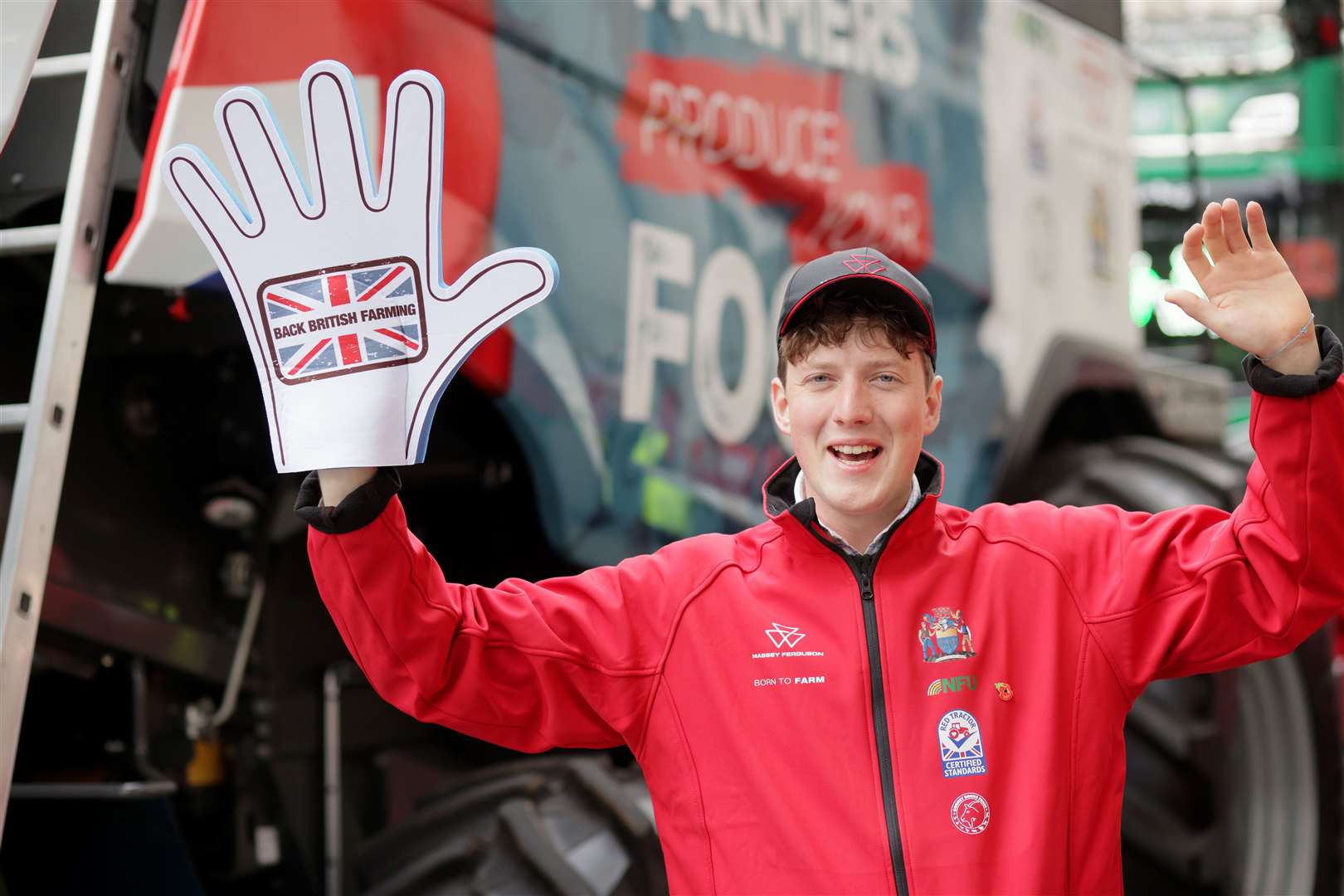 Farmer John Watt at the Lord Mayor’s Show. Picture: Lloyd Sturdy