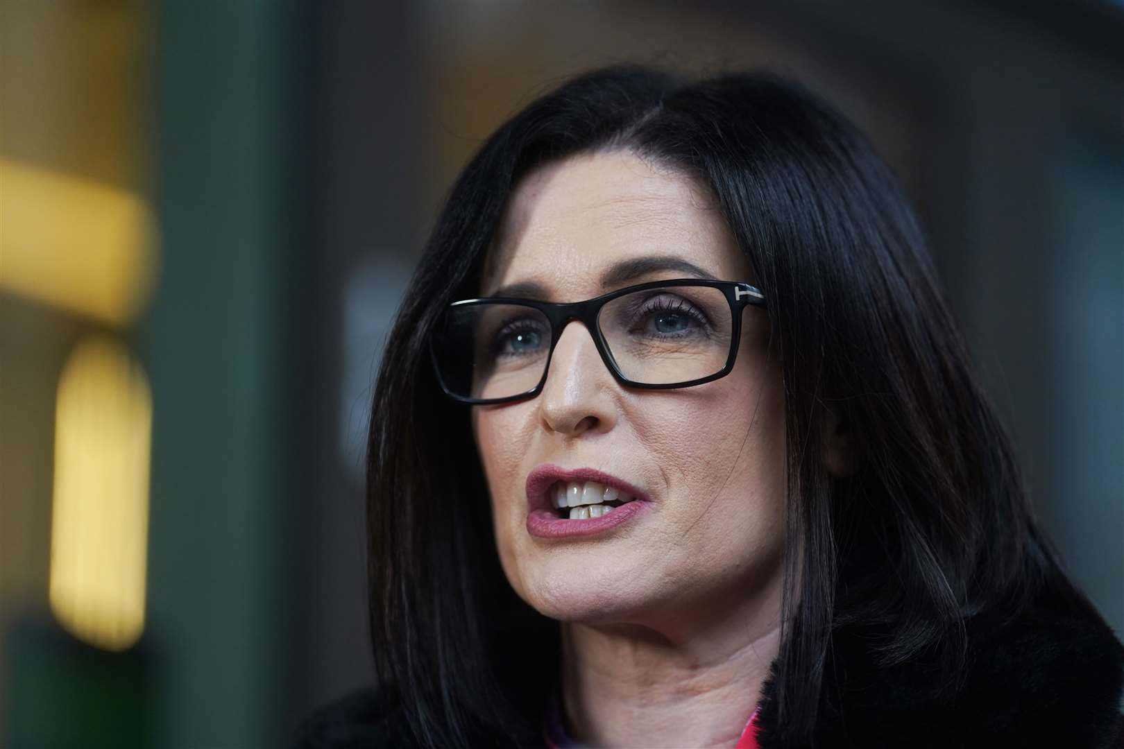 Executive Office chair Paula Bradshaw (Brian Lawless/PA)