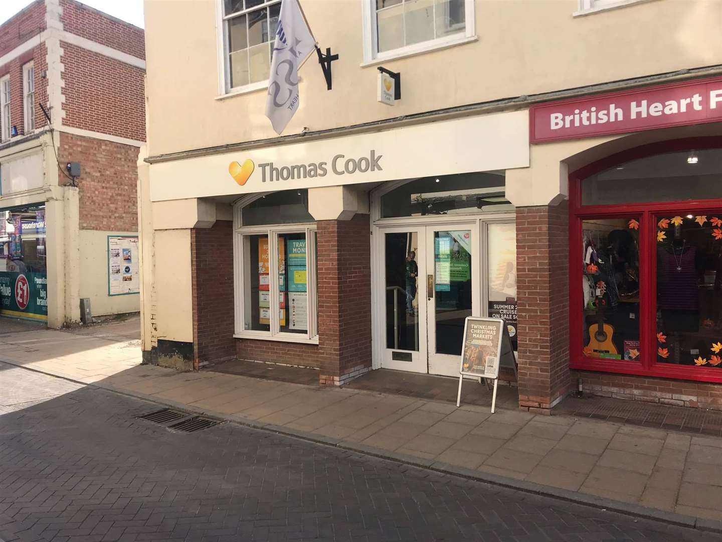 The branch reopened last week.