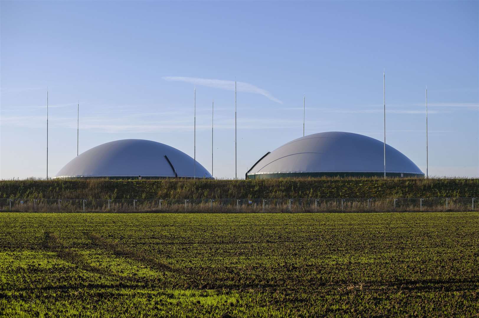 Deal Farm AD Plant in Bressingham. Picture: Mark Bullimore Photography 2021.