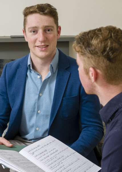 Gislingham, Suffolk. James Copping has set up a student support system for GCSE students called Study Bud, to help students cope with the pressures of school.''Picture: Mark Bullimore Photography