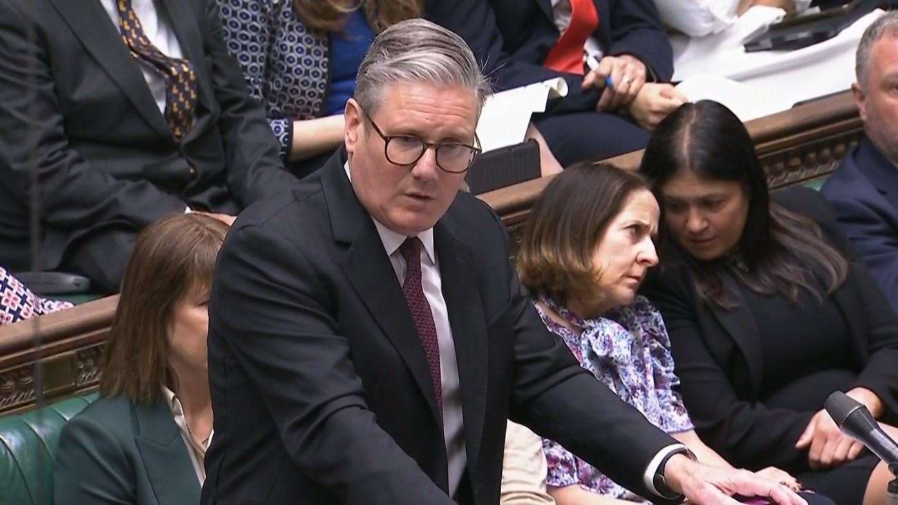 Prime Minister Sir Keir Starmer signalled that his support for the assisted dying Bill has not changed (House of Commons/UK Parliament/PA)