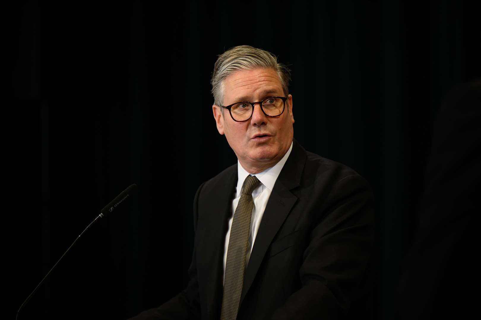 Emergency services responded to a fire at the former home of Prime Minister Sir Keir Starmer (Leon Neal/PA)