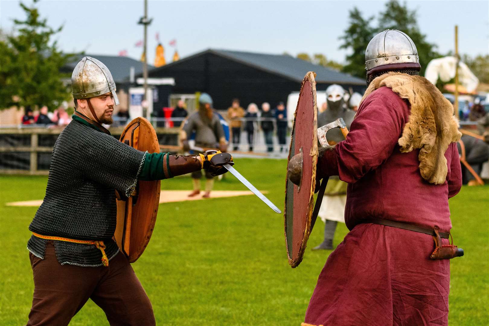 Saxon and Viking Festival at Stonham Barns.