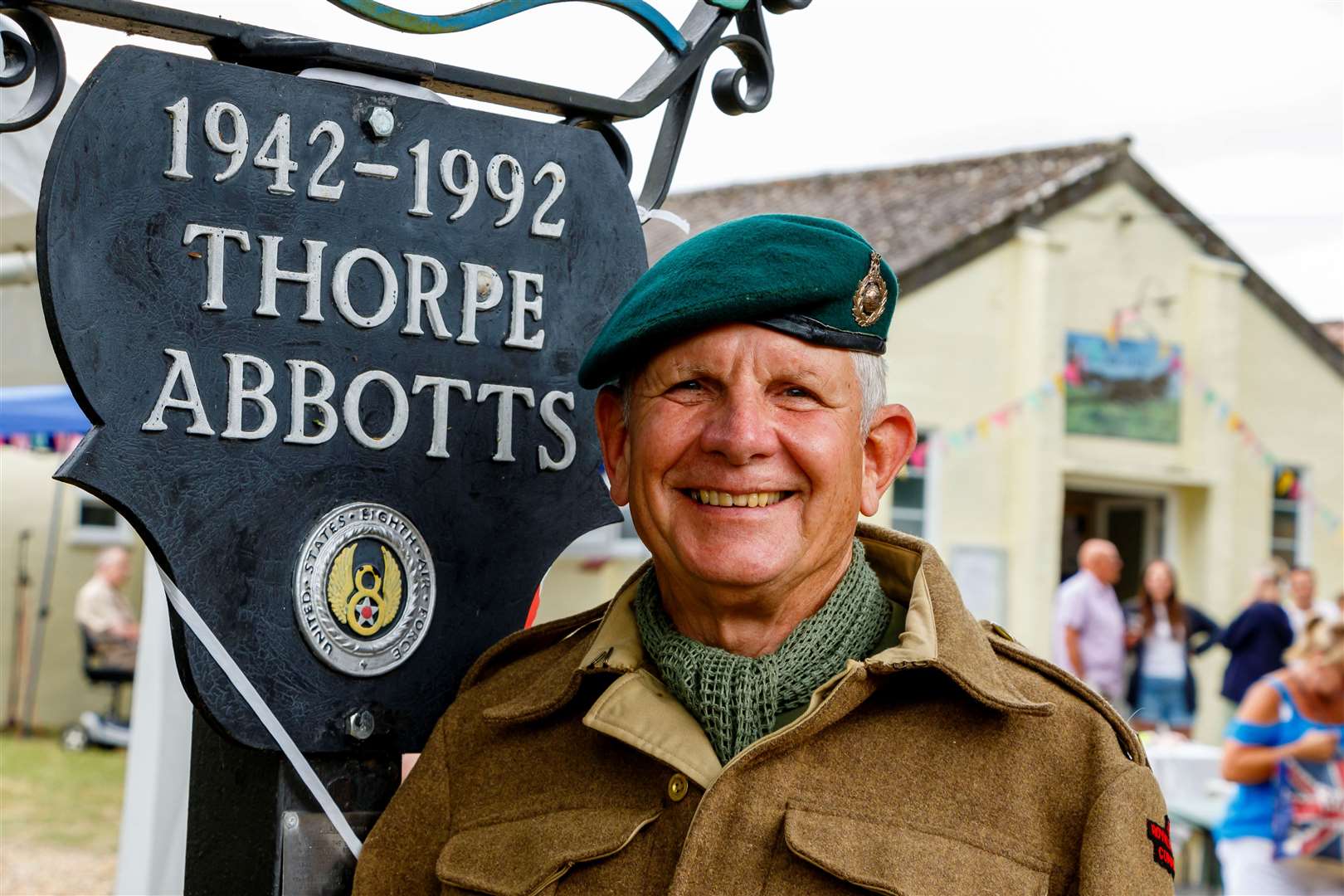 Simon Beet as a D-Day Royal Marine Commando.
