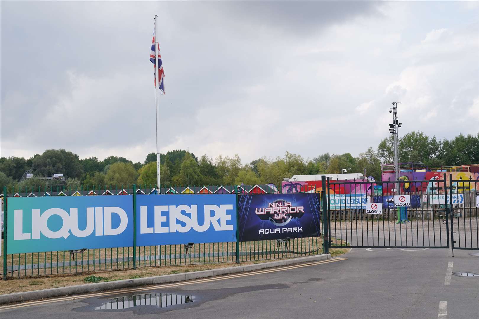 A closed Liquid Leisure, near Windsor, Berkshire (Jonathan Brady/PA)