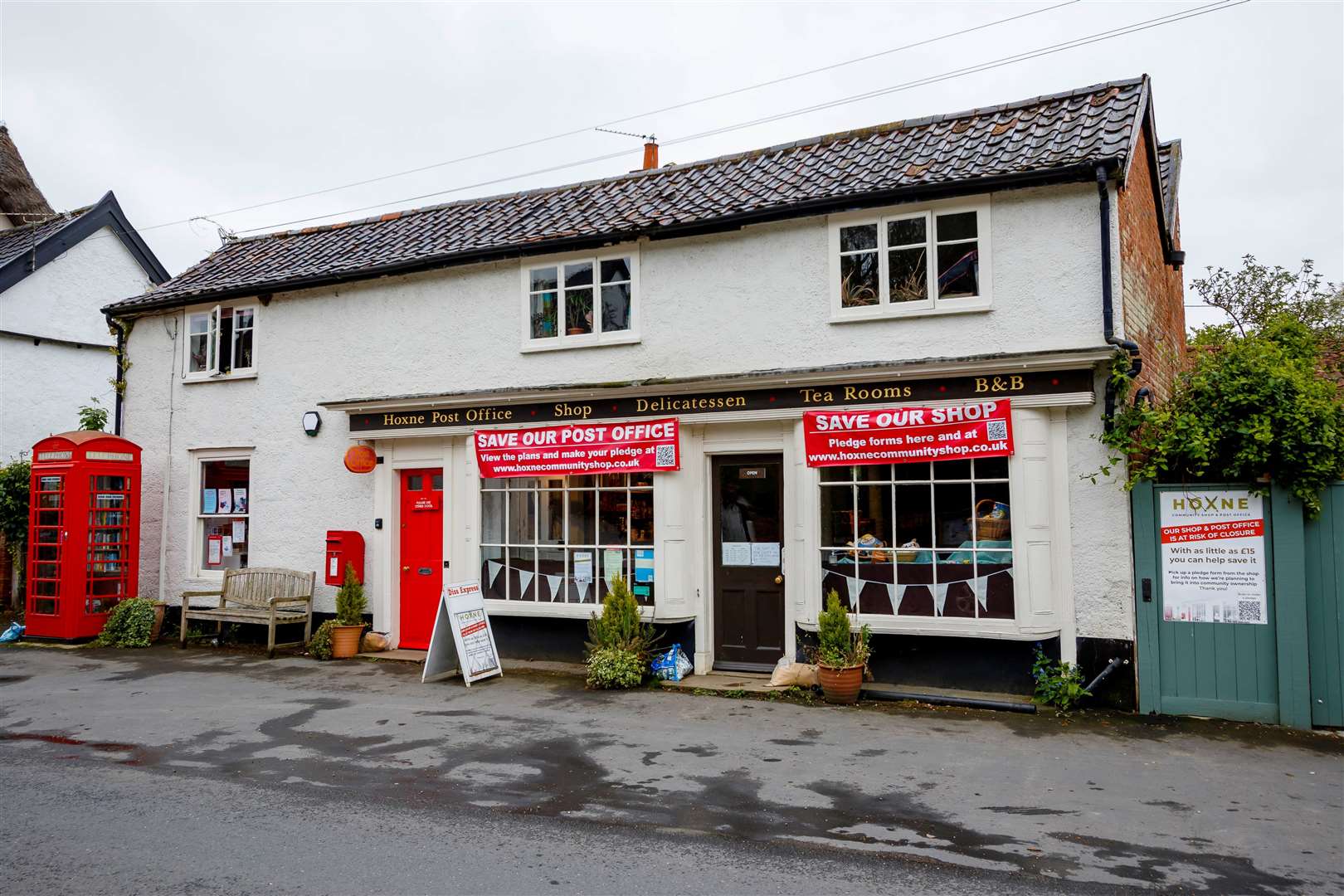 The Hoxne Community Post Office campaign group has been trying to purchase the site to keep the service in the village. Picture: Mark Bullimore
