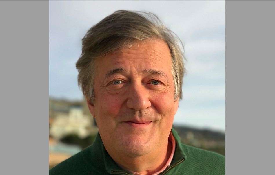Stephen Fry has given a special message out to students at St Benet's academy. Source: Jungle Public Relations Ltd. (44297995)