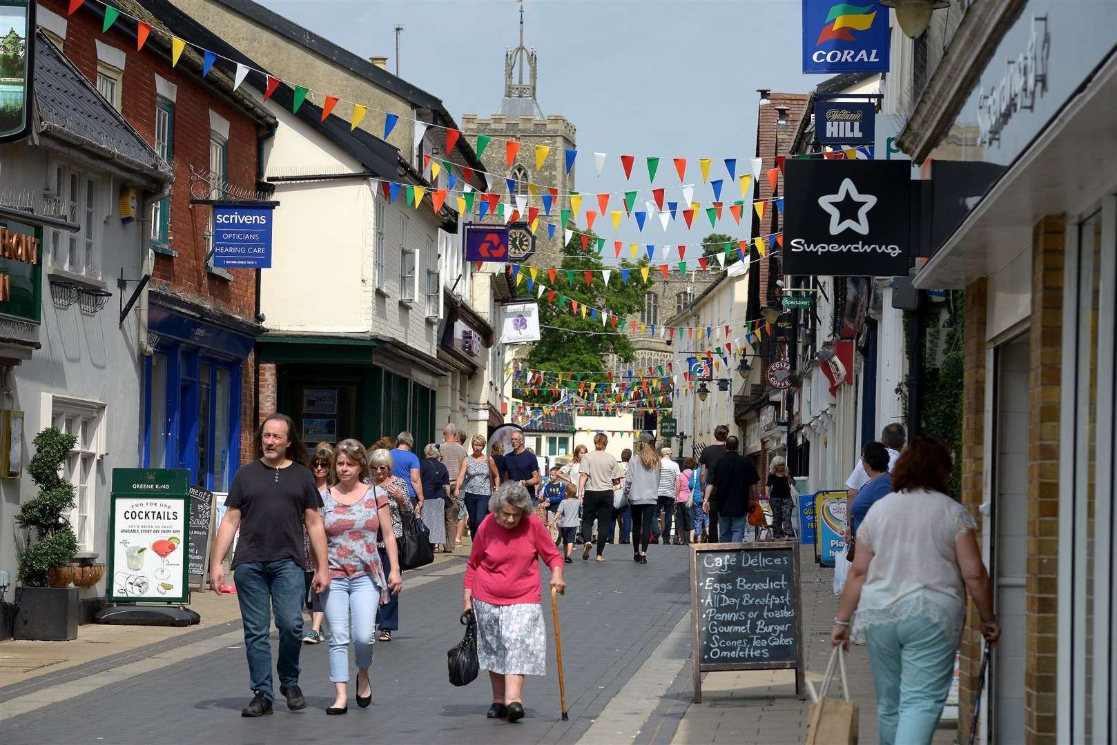 Diss town. Picture: Mark Bullimore.
