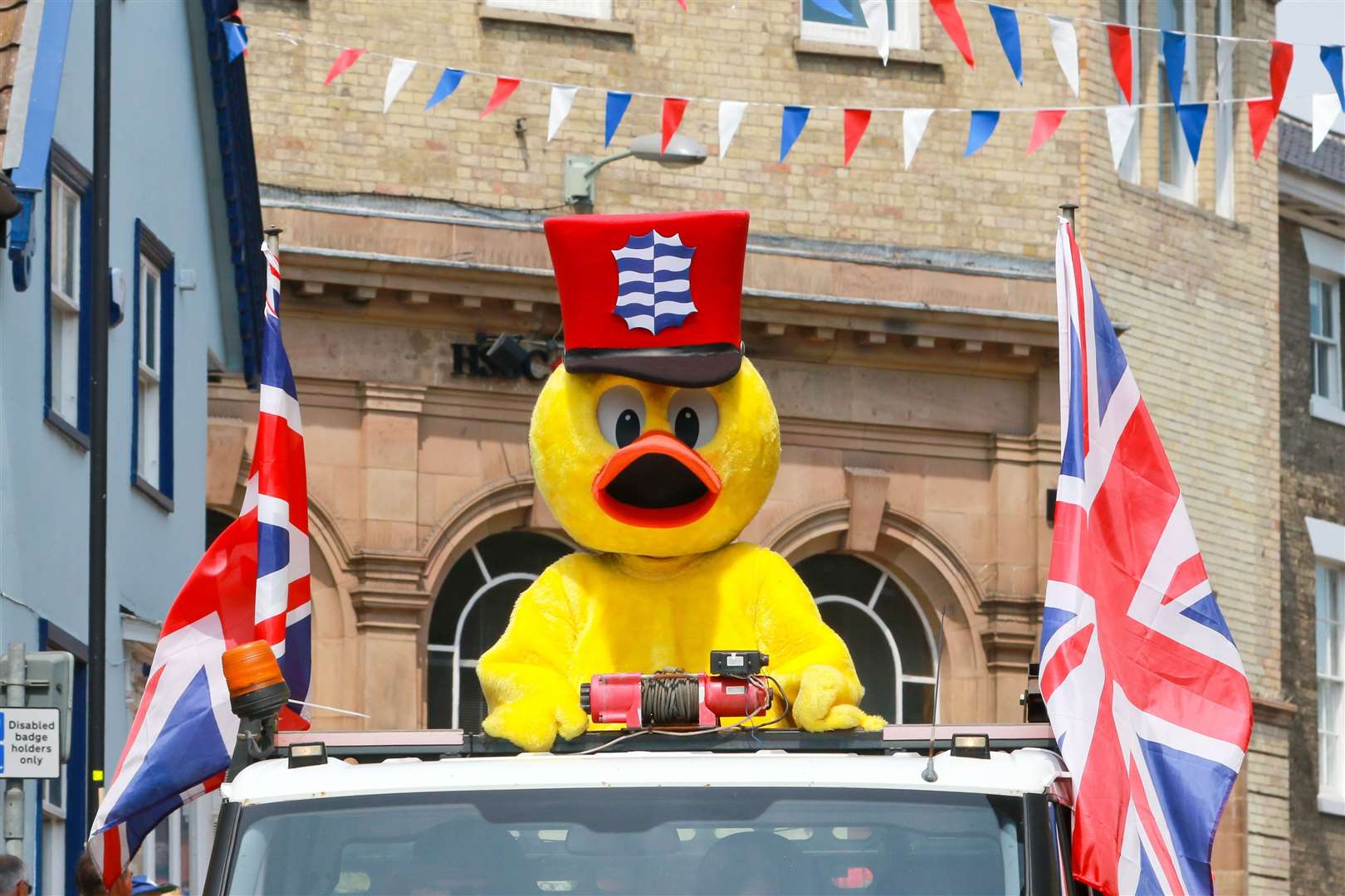 Visitors to the Diss Carnival may get to see Dinsdale the Duck