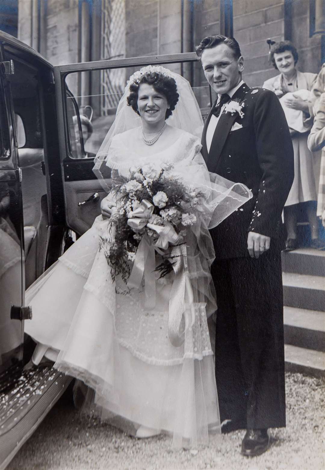 Cissie and Richard Pettengell from Long Stratton have celebrated their 70th wedding anniversary. Picture: Mark Bullimore