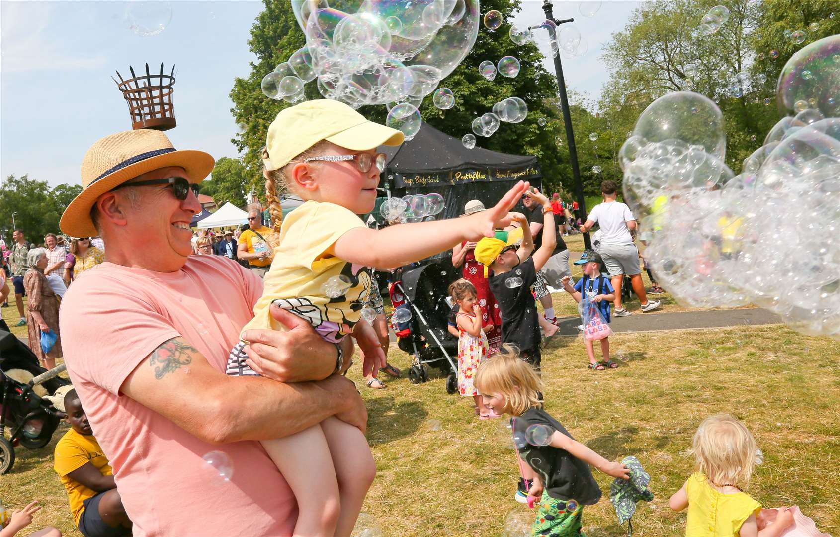 Carl's Bubble Mania. Pictures: Gary Donnison