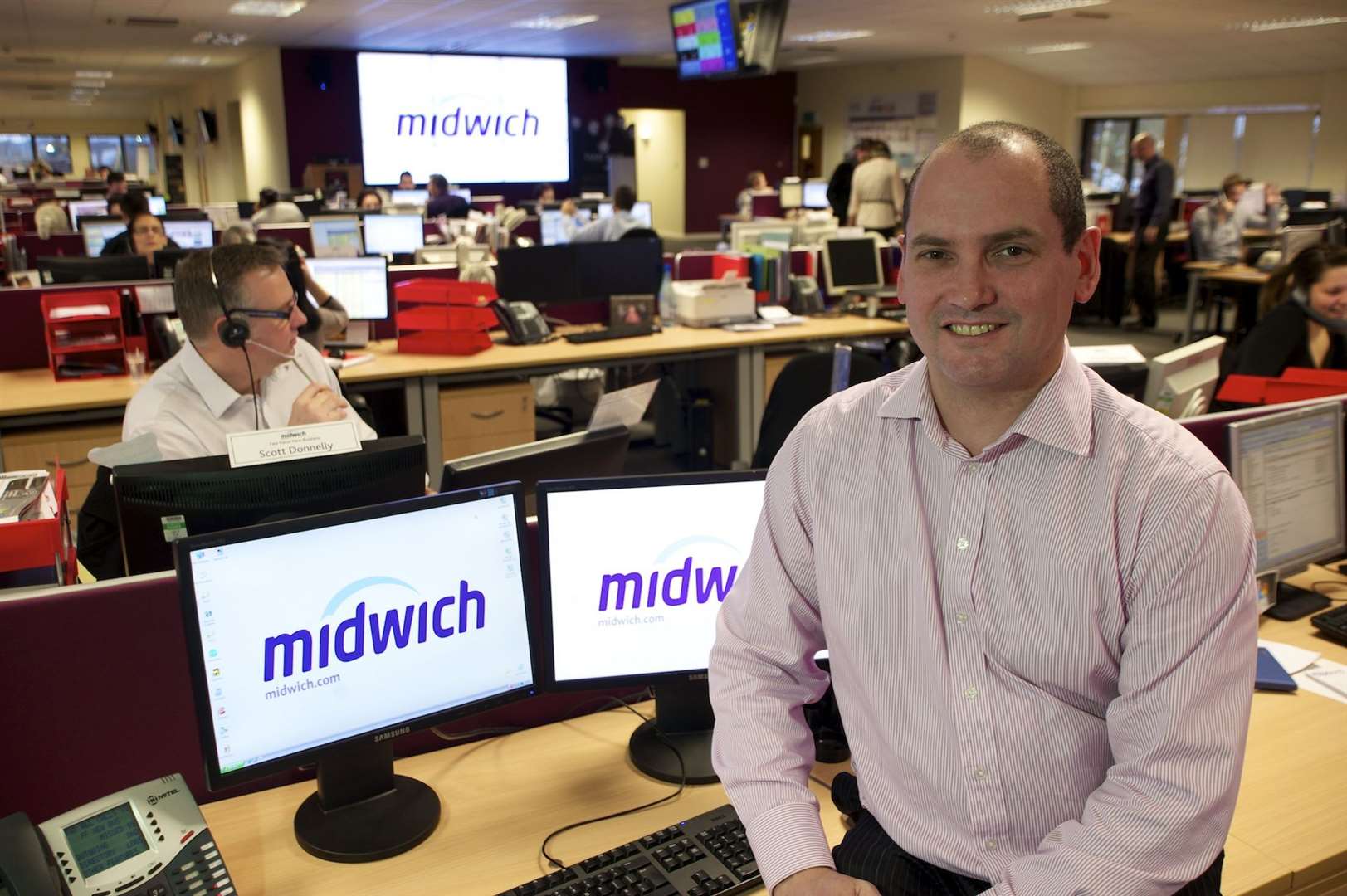 Stephen Fenby, CEO Midwich Ltd. Picture Mark Bullimore