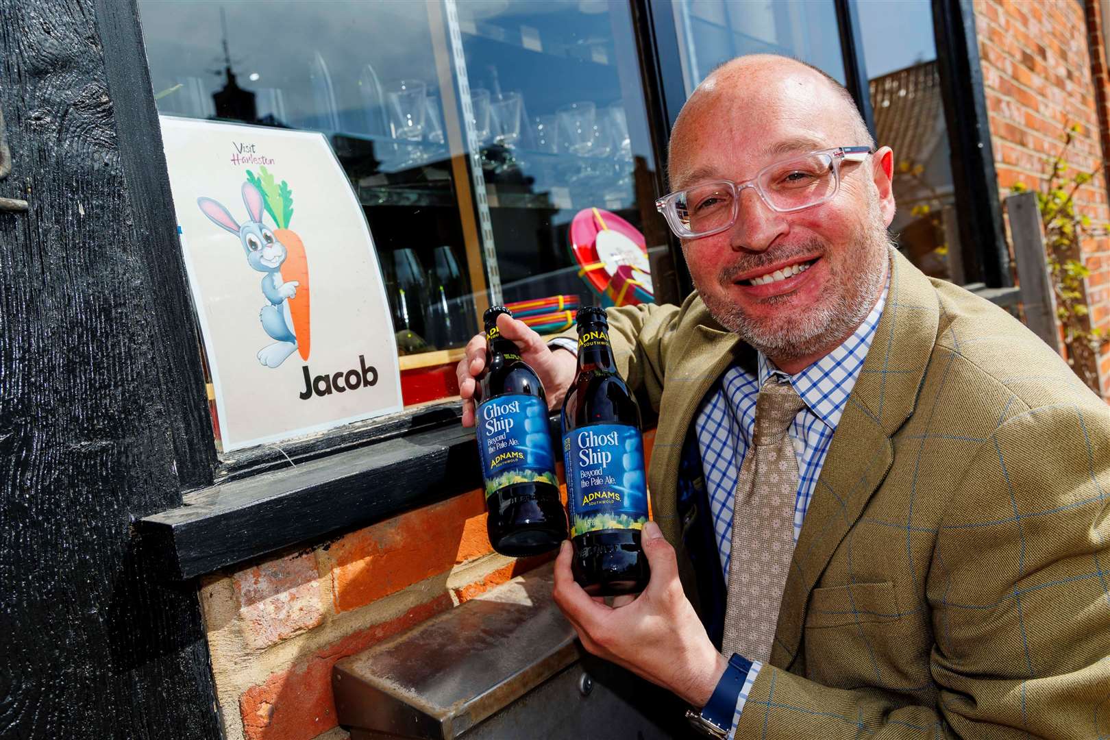 Tom Mead of the Adnams shop. Picture: Mark Bullimore