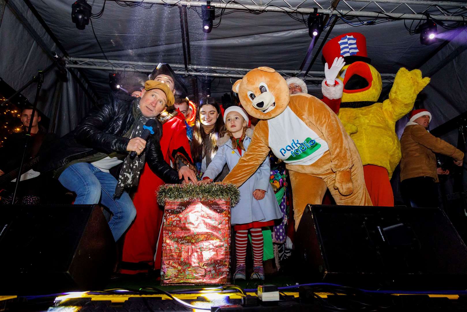 Diss, Norfolk, 02/12/2023Christmas lights switch on in Diss Picture: Mark Bullimore Photography 2023