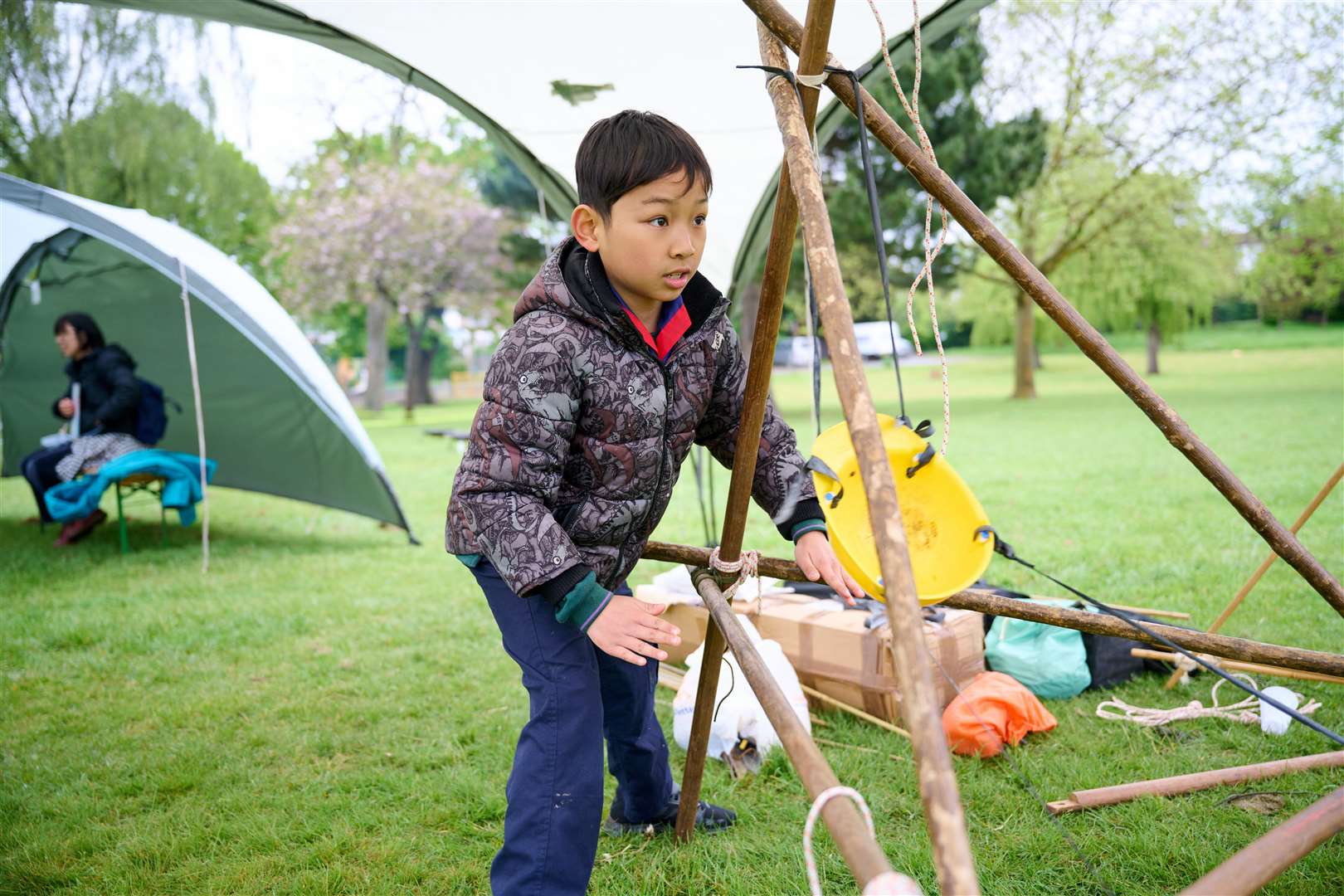 Children and young people can get involved in more than 250 activities with The Scouts.