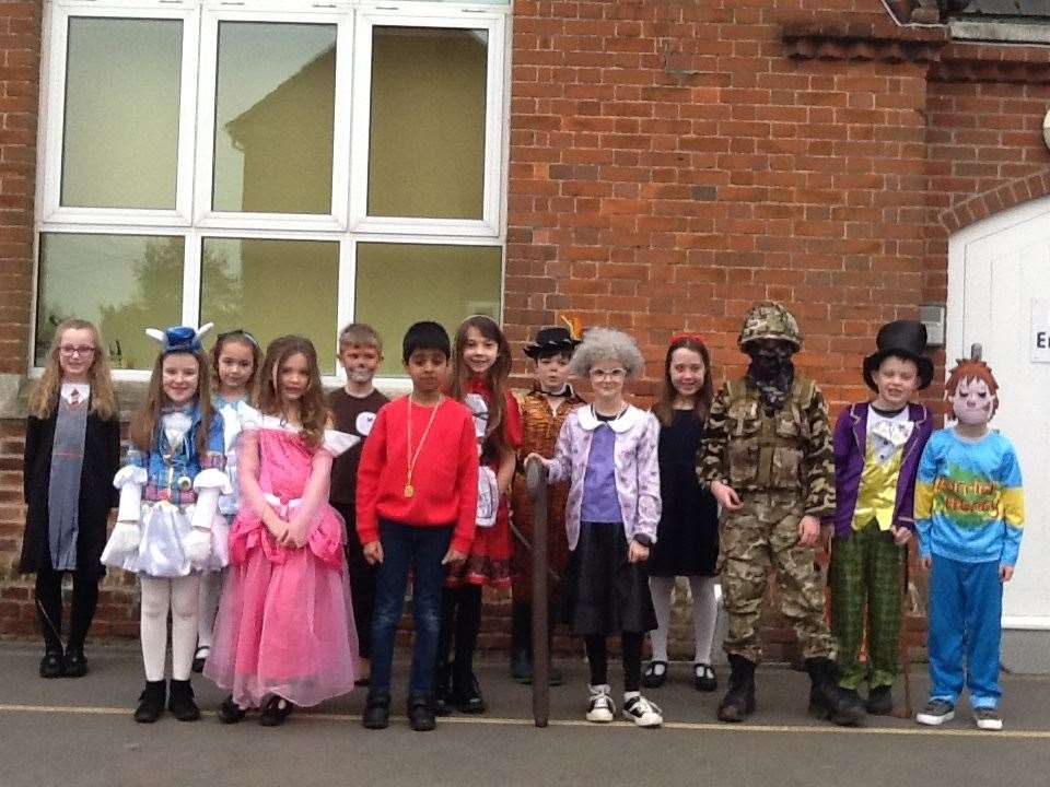 Year 3 pupils of Bressingham Primary School.