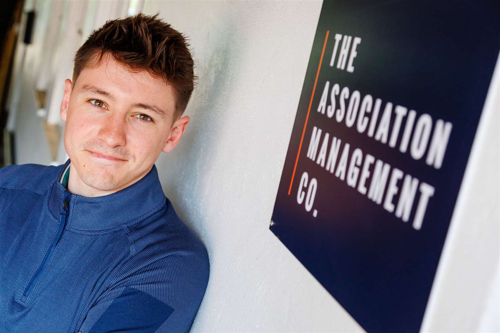 Joe Chalk of The Association Management Company which is based in Thornham Magna. Picture: Mark Bullimore Photography 2022.