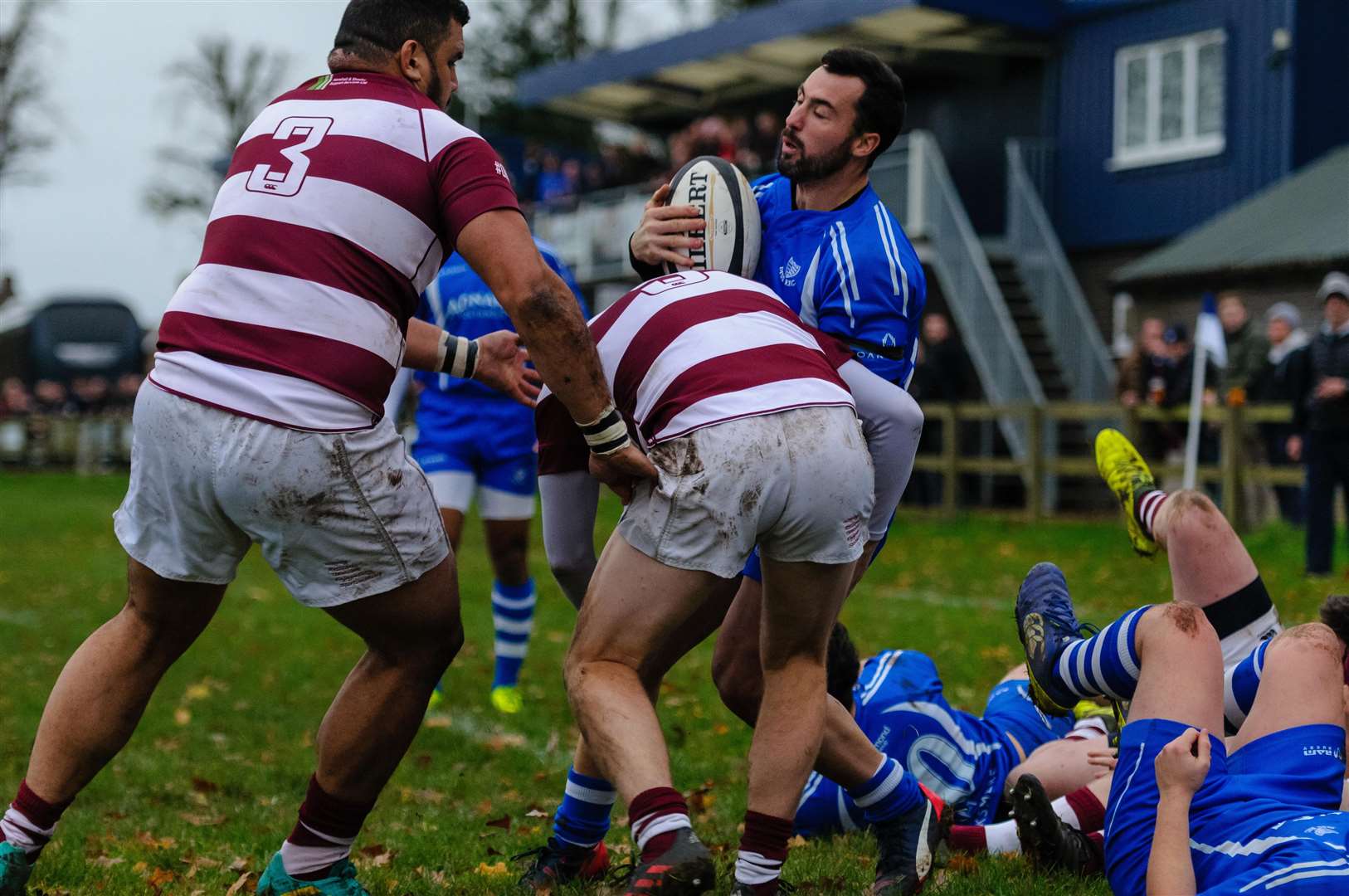Rugby action from Diss v Ruislip - Marco Mongia..Picture by Mark Bullimore Photography. (5873089)