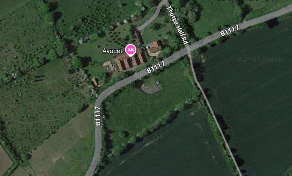 The site would have been in Stradbroke Road, Horham. Picture: Google