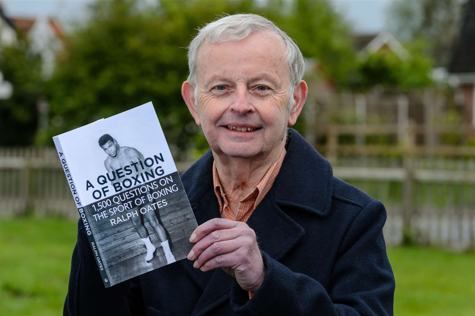 Mr Oates has penned numerous books about boxing, selling thousands of copies. Picture: Mark Bullimore Photography 2021.