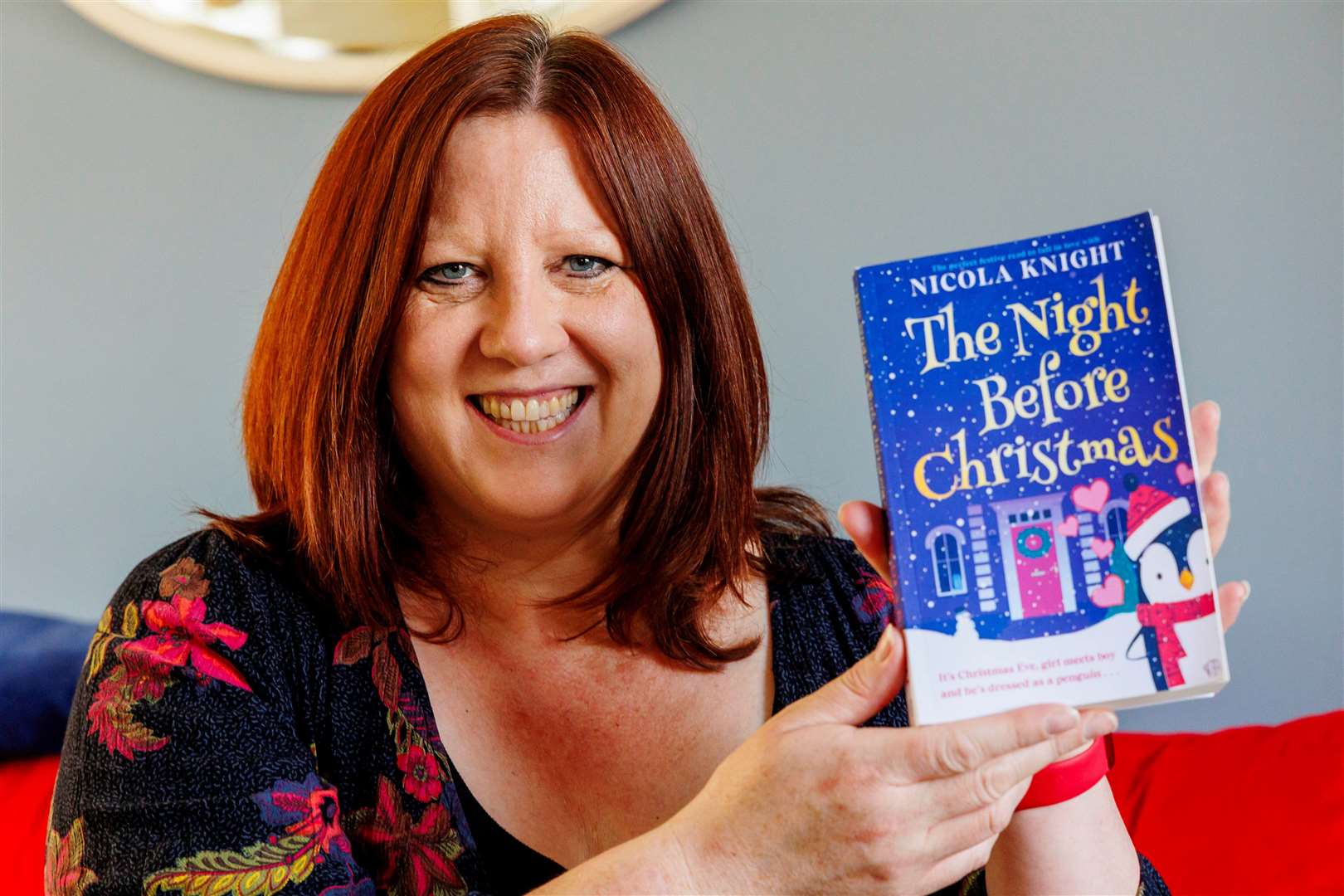 Nicola Knight’s debut, The Night Before Christmas, is in the running for a major industry award.Picture: Mark Bullimore