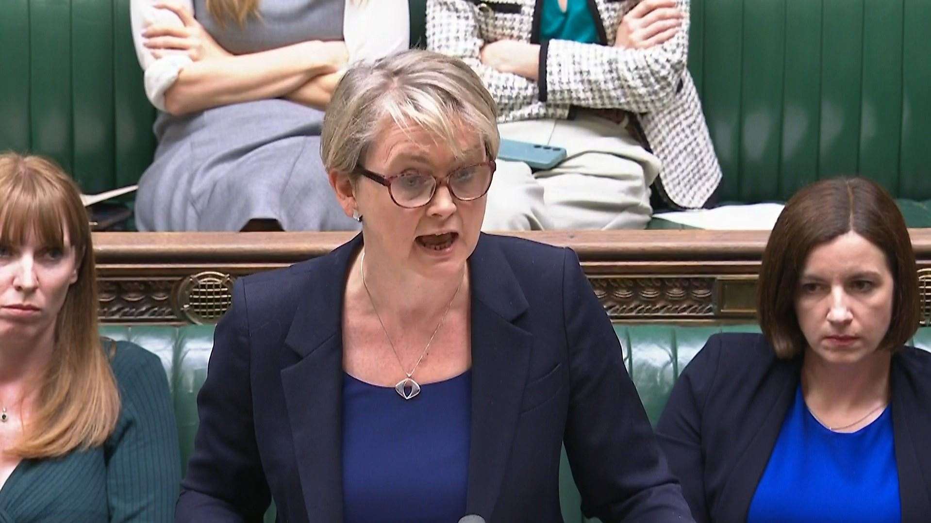 Home Secretary Yvette Cooper (House of Commons/PA)