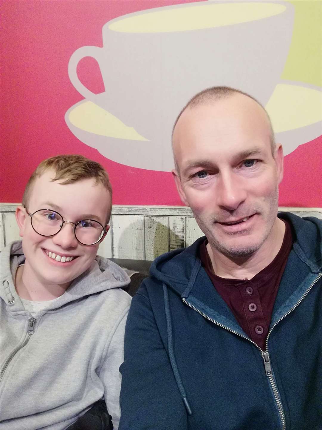 Alan is hoping to raise money in memory of Callum. Picture: EACH