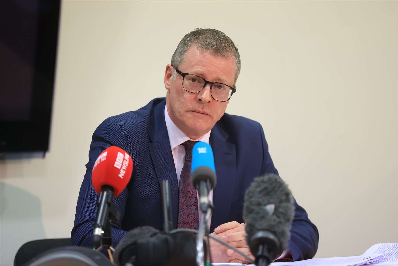 Kevin Winters, of Belfast firm KRW Law, welcomed his client being exonerated (Liam McBurney/PA)