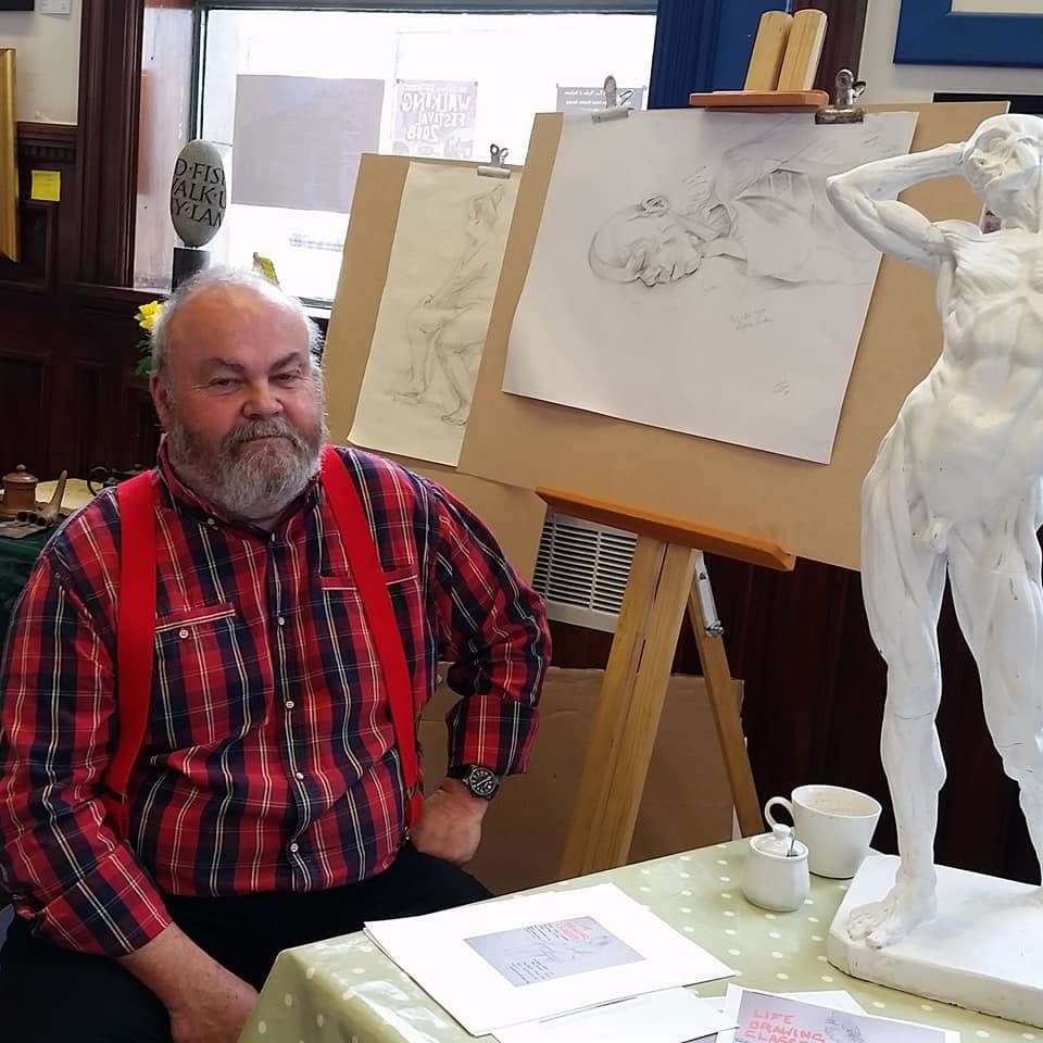 Neil Cuthbert will be teaching life drawing