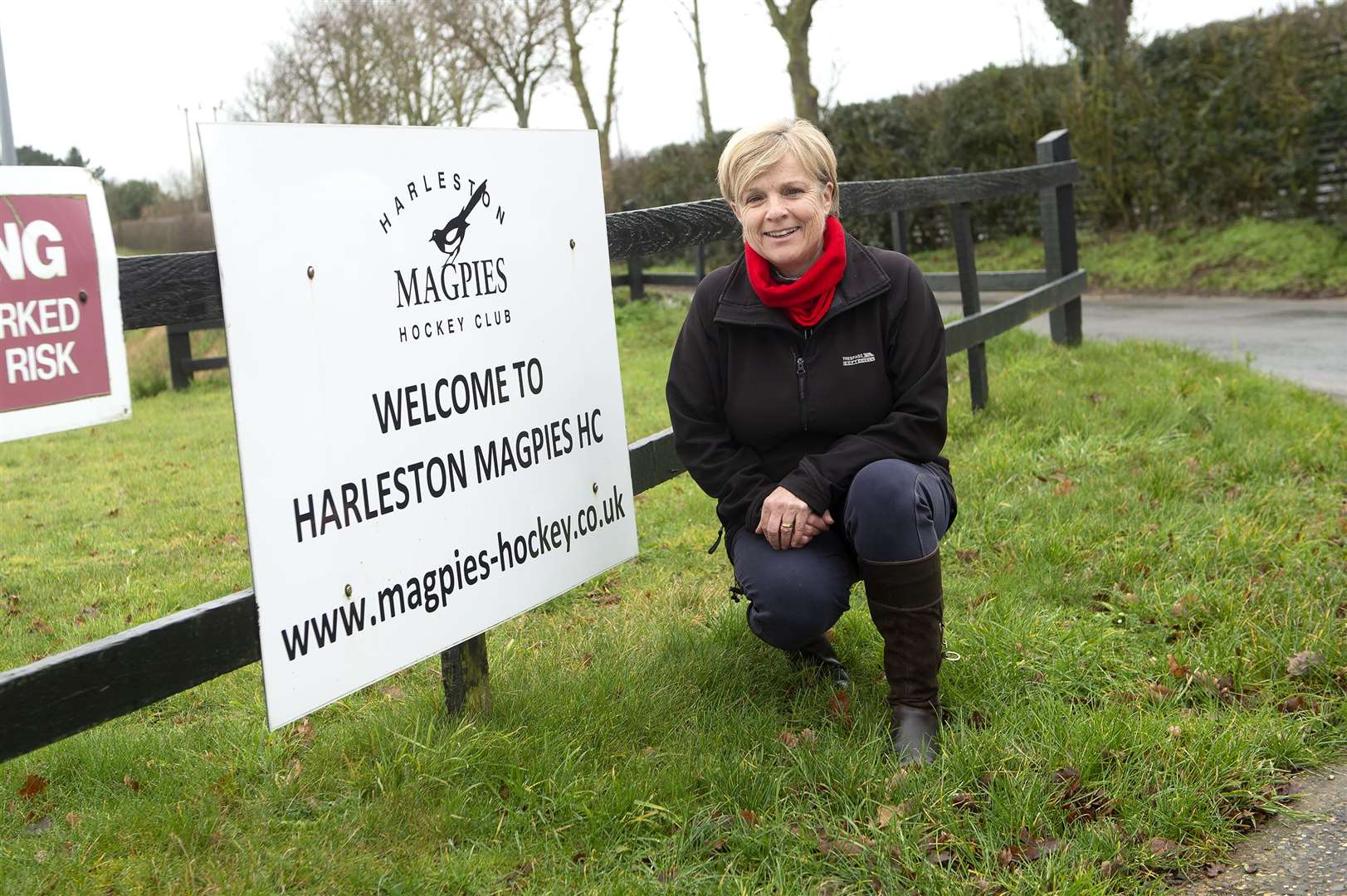 Harleston Magpies chair Fiona 'Fudge' Cadman. Picture: Mark Bullimore
