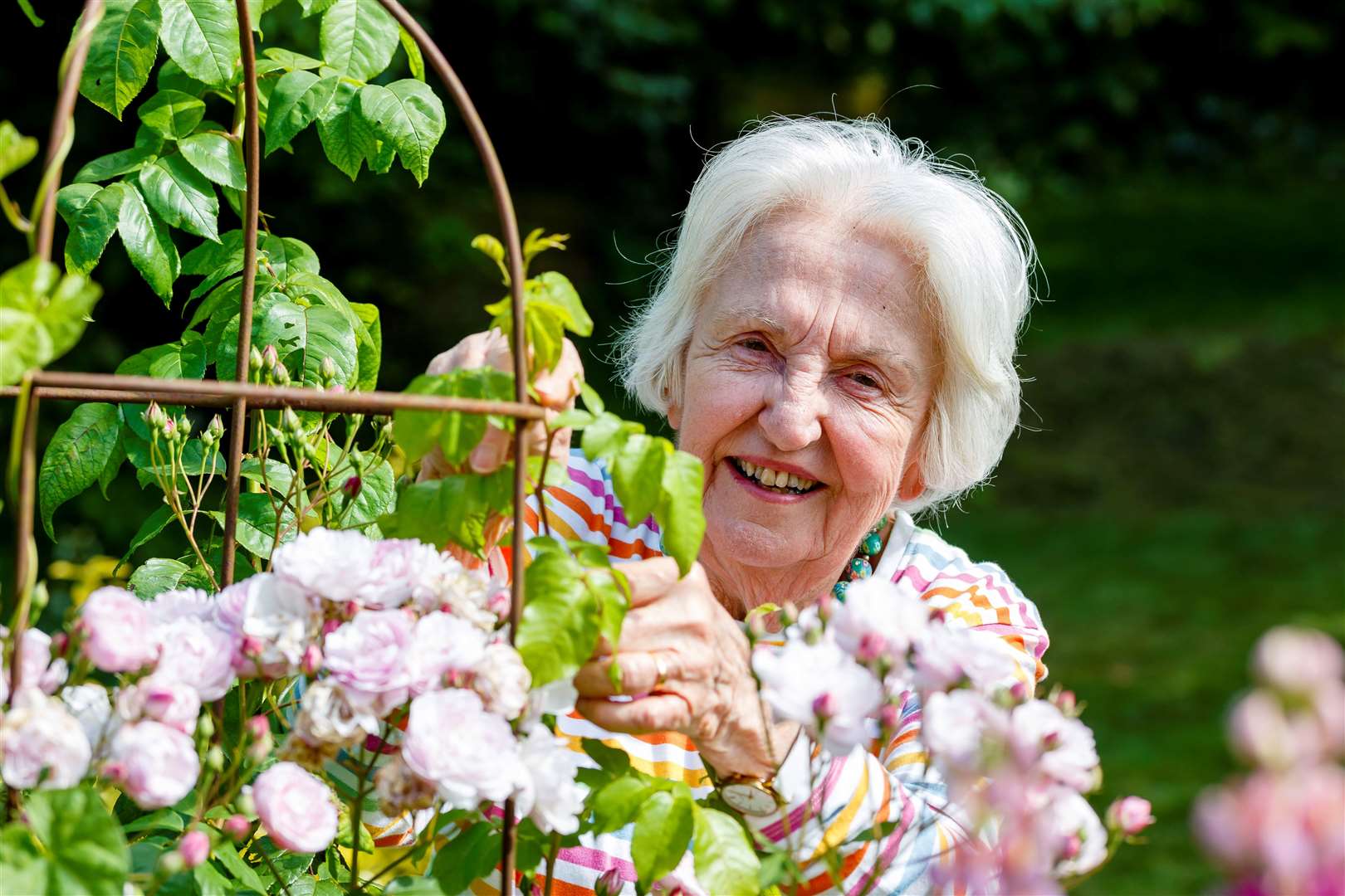 Eye Open Gardens organiser Christine Bird. Picture: Mark Bullimore