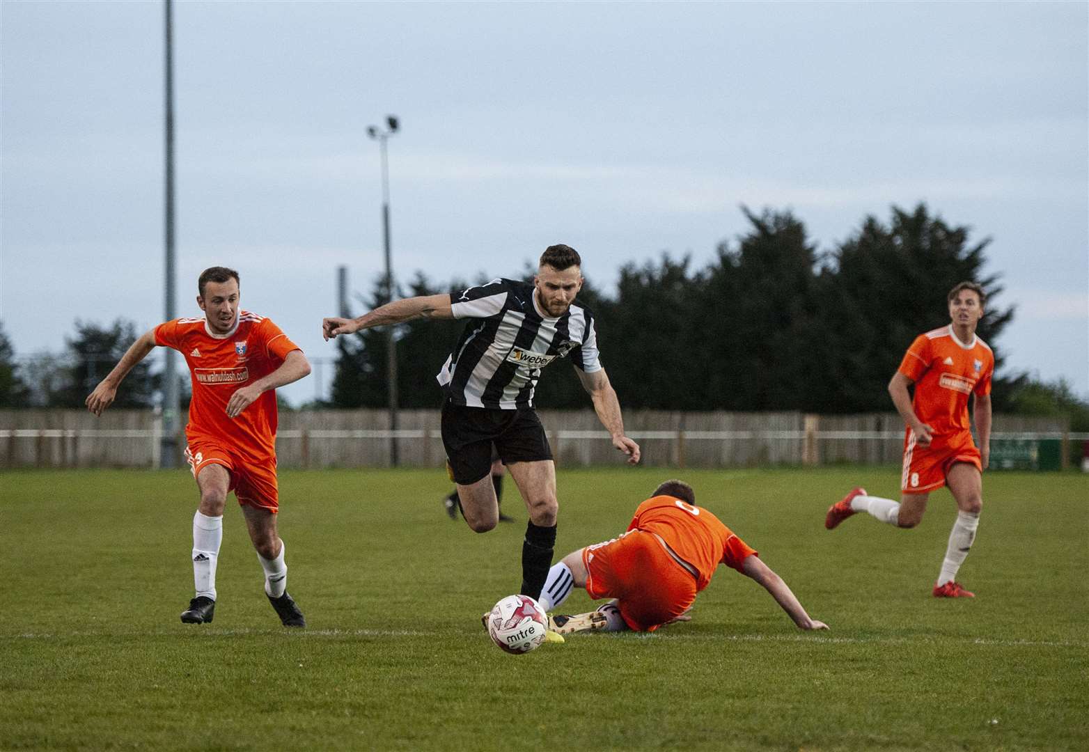 First Division North runners-up Harleston Town win 2018/19 Thurlow Nunn League First Division Knockout Cup final at Woodbridge Town, beating First Division South side Holland 6-0. Picture: Neil Dady (9408140)