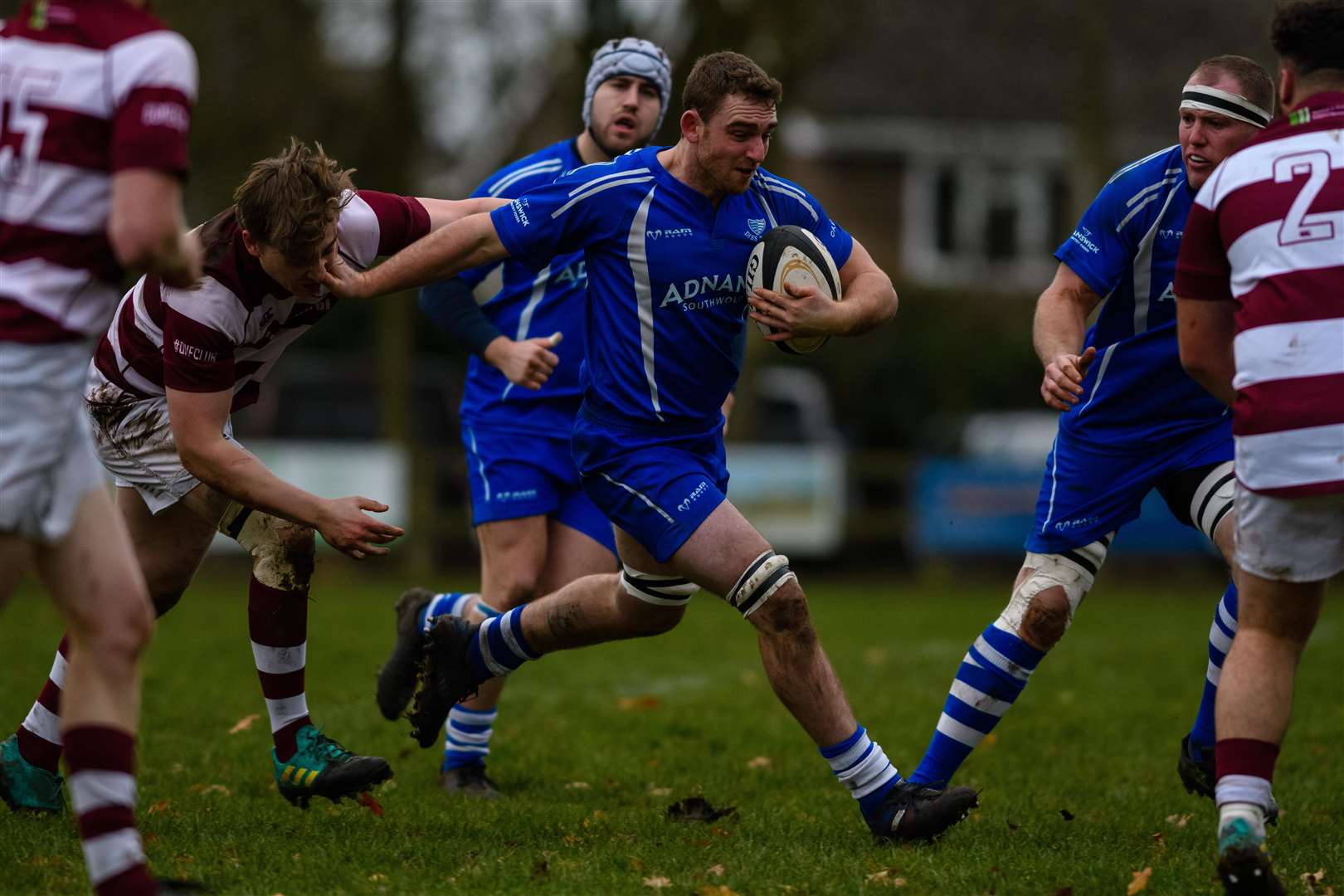 Rugby action from Diss v Ruislip - Nick Garnham..Picture by Mark Bullimore Photography. (5873093)