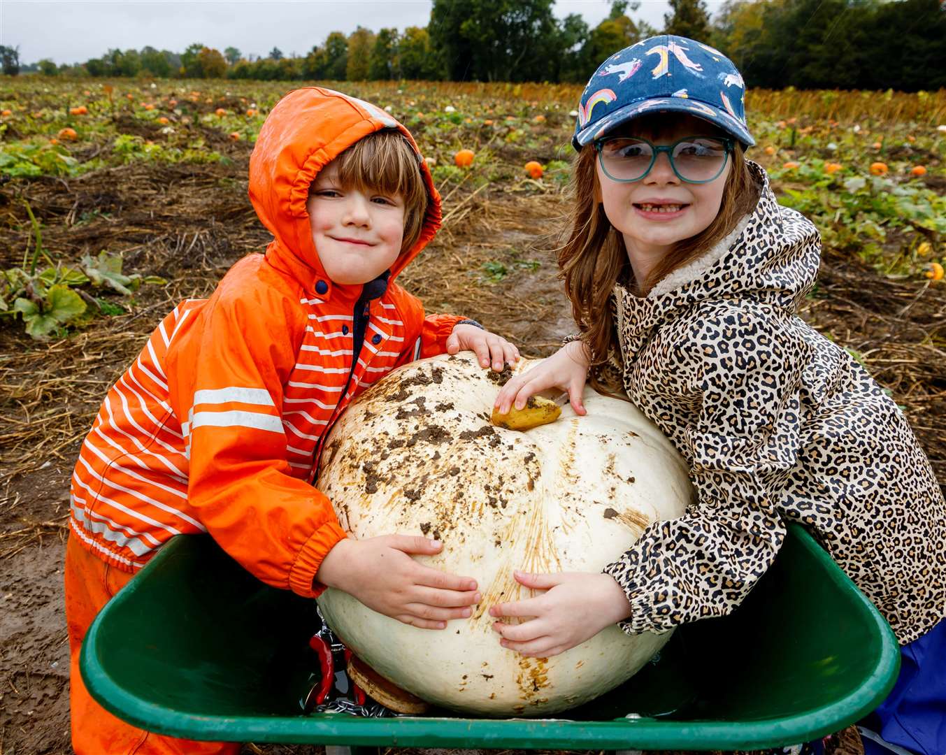 Leon and Bella Smith found this whopper.