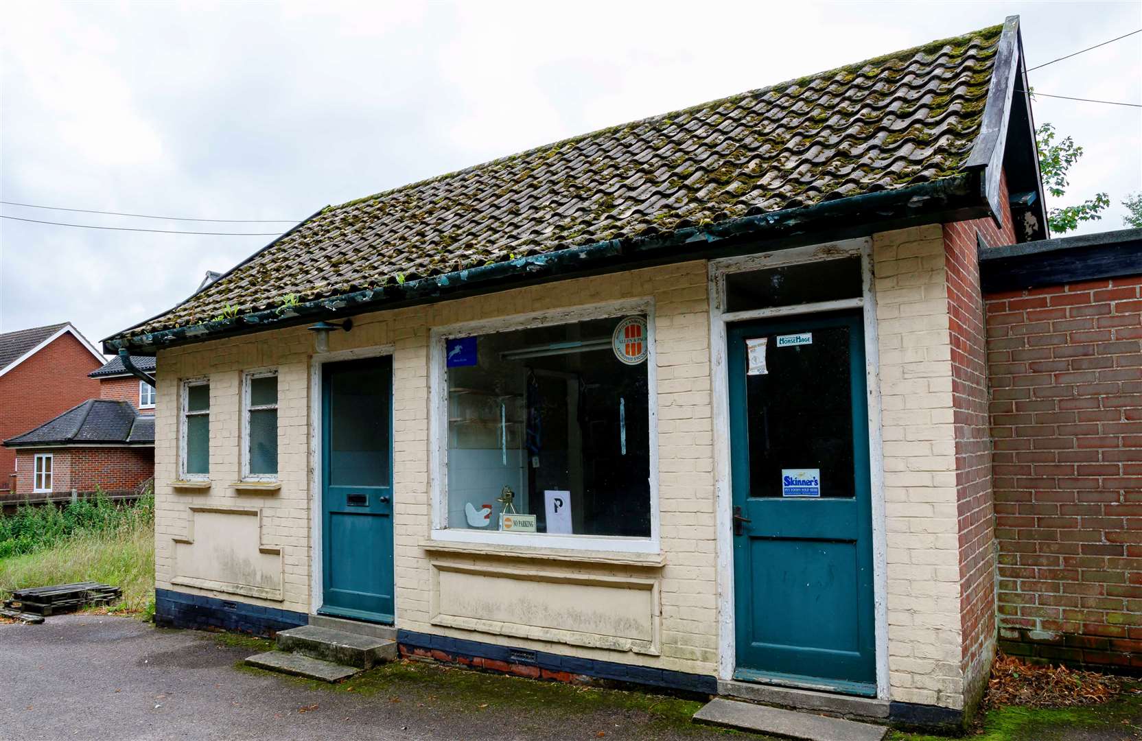 The former butchers and animal food shop in Pulham St Mary which is set to become a home. Picture: Mark Bullimore