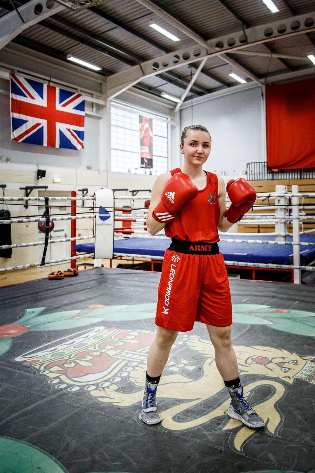 Lily Devlin who is part of the Bitish Army Boxing team. Picture submitted. (34962003)