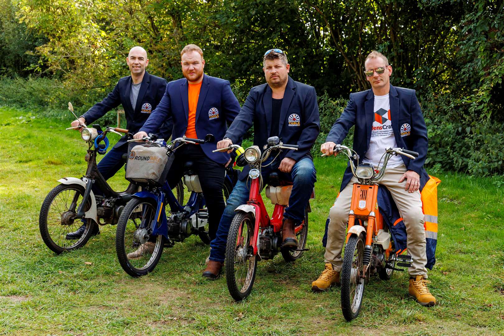 Tom Banks, Jim Collings, Rob Vincent and Scott Stewart. Picture: Mark Bullimore