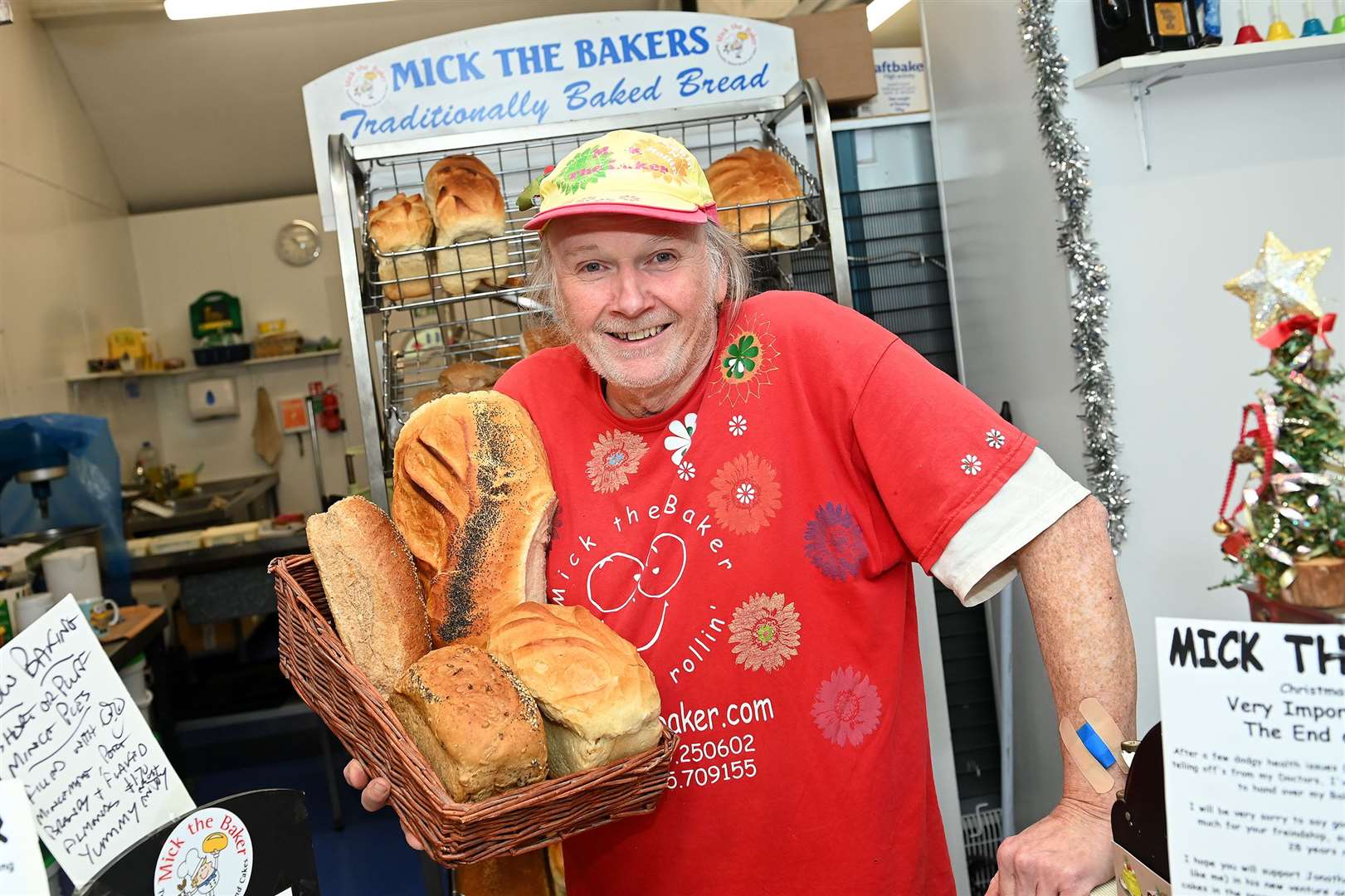 Mick's original career ambition was to be a trucker before going into bakery. Picture: Mecha Morton