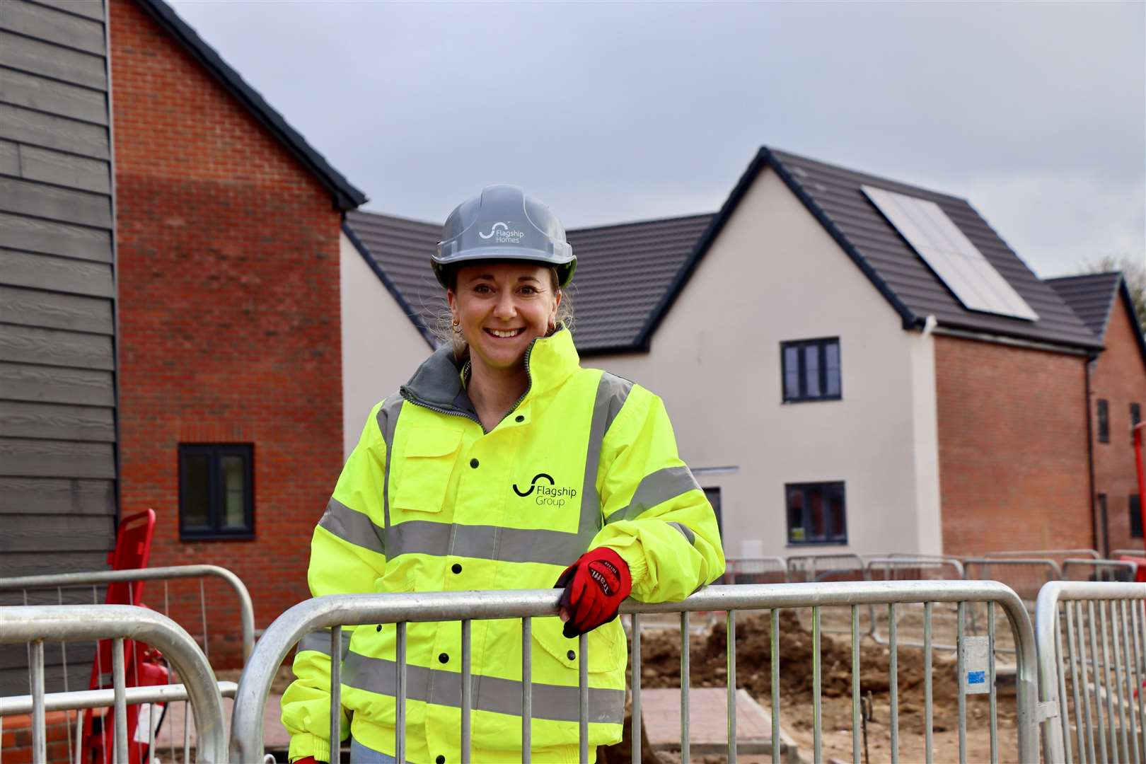 Anna Cook-Bacon said she wanted to encourage more women to consider a career in construction.
