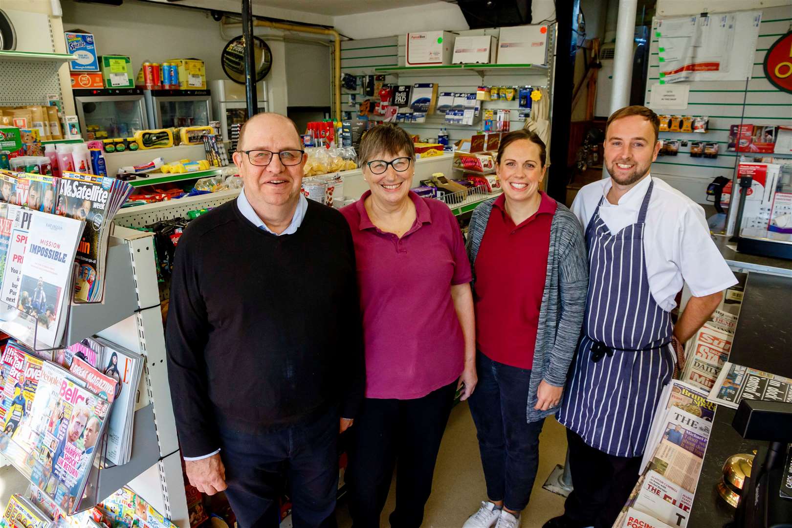 Wortham Stores and Tea Shop, which has been a family run business for 16 years. Picture: Mark Bullimore