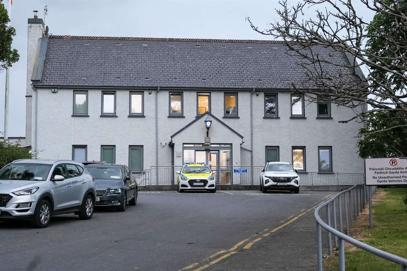 A general view of Killarney Garda Station. (PA)