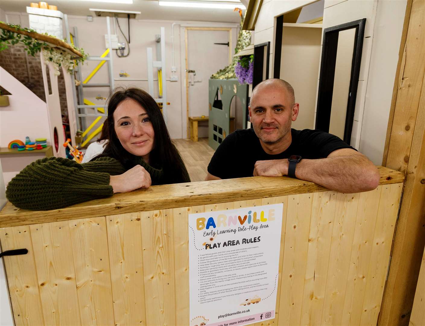 Simona Pounds and Steve Bullman. Picture: Mark Bullimore Photography 2025