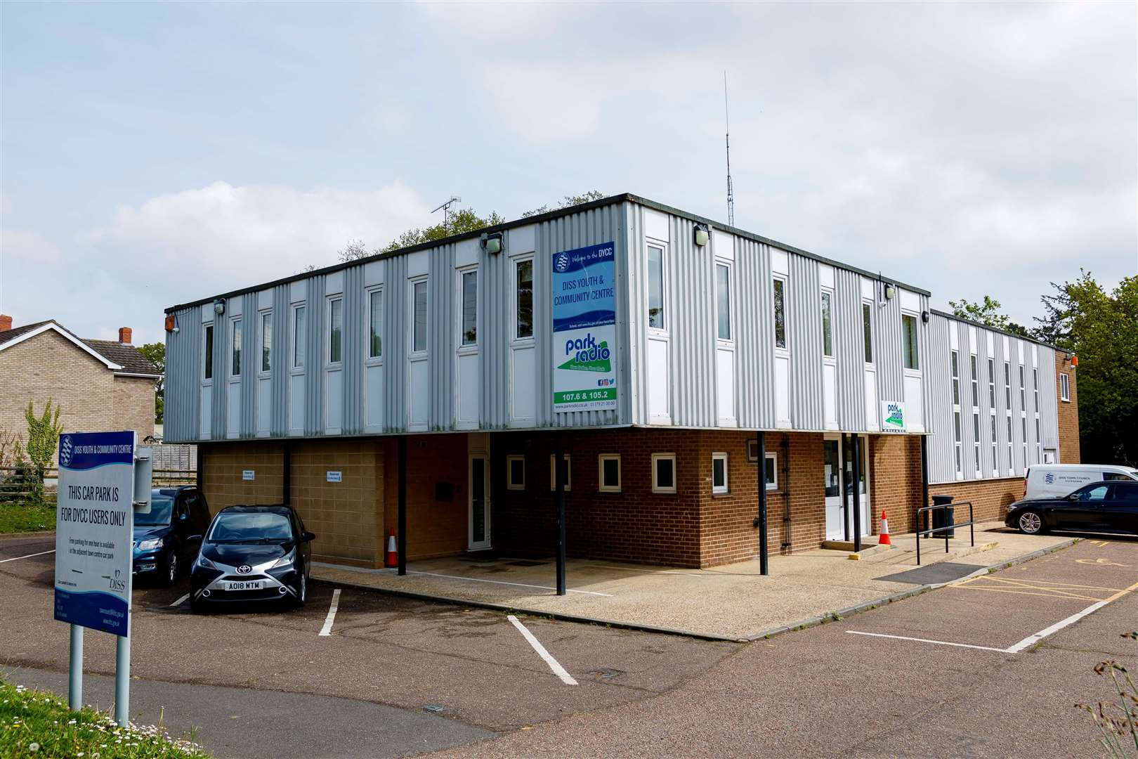 Diss Youth and Community Centre has been found to contain reinforced autoclaved aerated concrete in its roof. Picture: Mark Bullimore