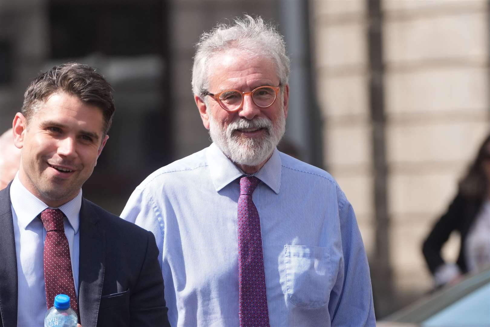 Former Sinn Fein president Gerry Adams has given evidence (PA)