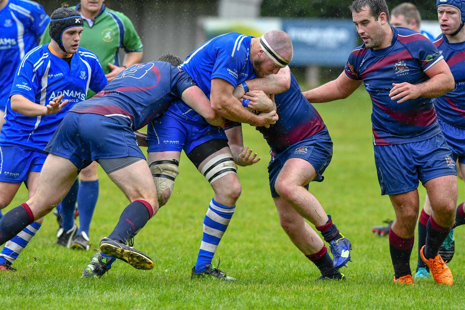 Roydon, Norfolk, UK, 06 October 2018..Rugby action from Diss v Old Haberdashers - John Bergin..Picture: Mark Bullimore Photography. (5251425)